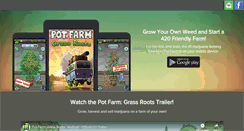 Desktop Screenshot of potfarmgrassroots.com